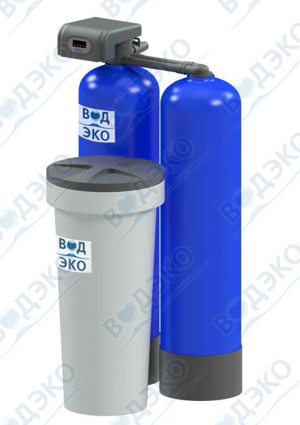 Автоматическая установка умягчения АКВАФЛОУ SR 325/2-88 SM (с боковым расположением клапана)